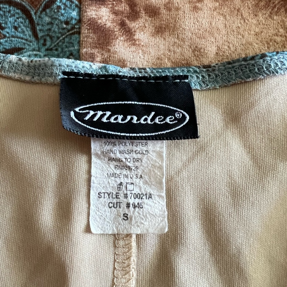 Mardee women dress size S 100% poliester hand wash - Picture 4 of 5